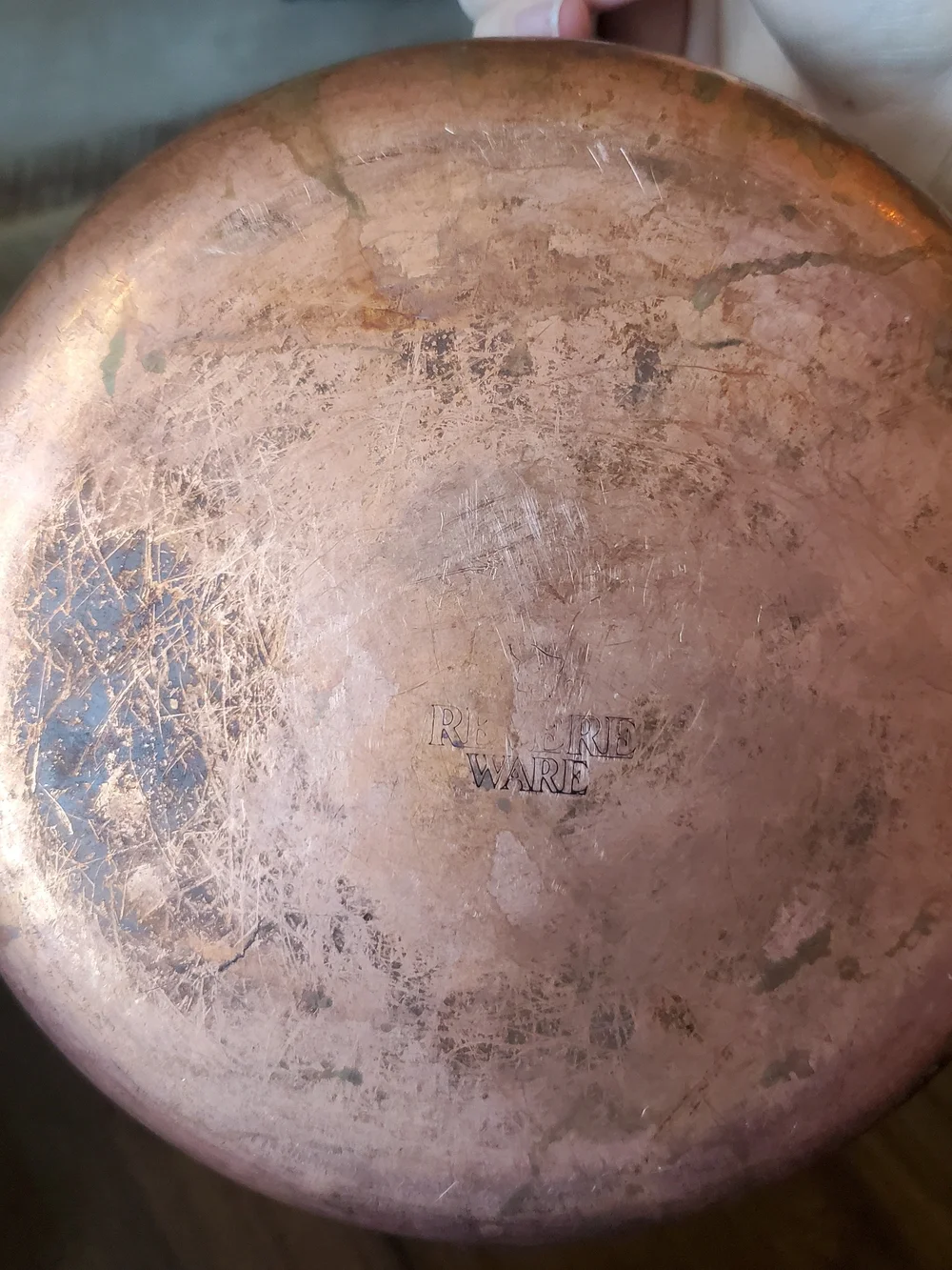 Revere Ware Copper Bottom Pot with Lid